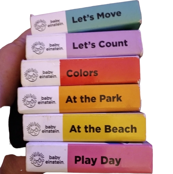 BABY EINSTEIN BOOKS GROUP OF 6 - Picture 3 of 6